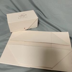 Настройка логотипа Плоская упаковка складная доставка рассылка Kraft Paper Carton Box