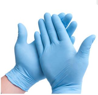Light Weight Disposable Medical Gloves Industrial Food Grade Clear Blue Green Skin