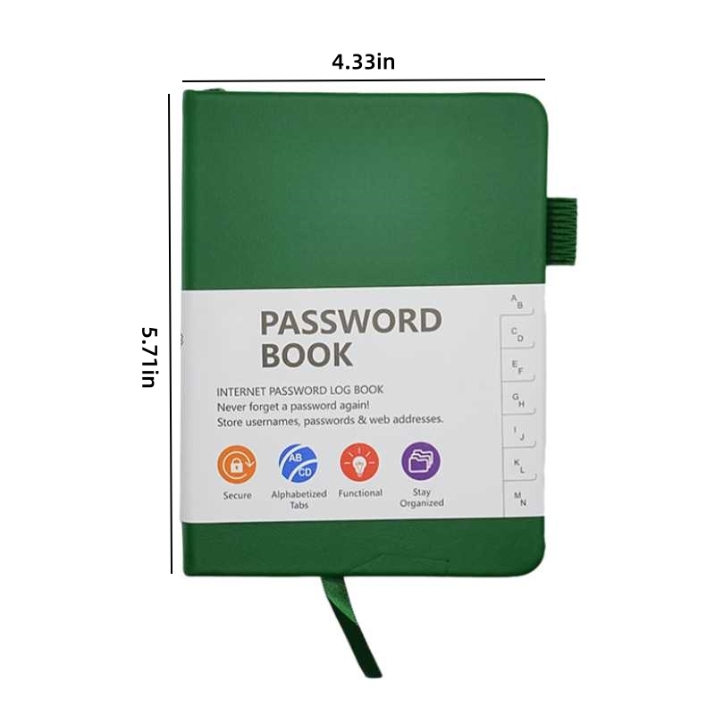 A6 PU Refillable Leather Journal Address Phone Notebook Customised