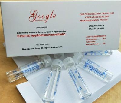 Google Tattoo Anesthetic Cream Pain Relief Liquid with 2% Tetracaine Hydrochloride
