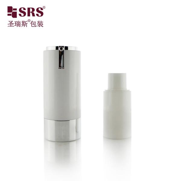 30 ml 50 ml Loção Cosmética Vazia Sério de Personalização Bottle de Bomba sem Ar Substituivel 15 ml