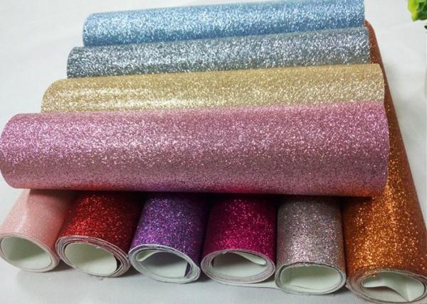 Pu Fine Glitter Fabric Bedroom Glitter Wallpaper For Walls 54 Width
