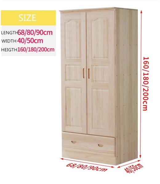 Waterproof Wood grain Laminated MDF Board Wardrobe Cabinets