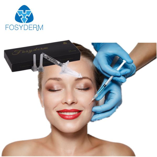 Gel médico 2ml de Hyaluronate do sódio da segurança, enchimento cutâneo do HA da injeção da cara