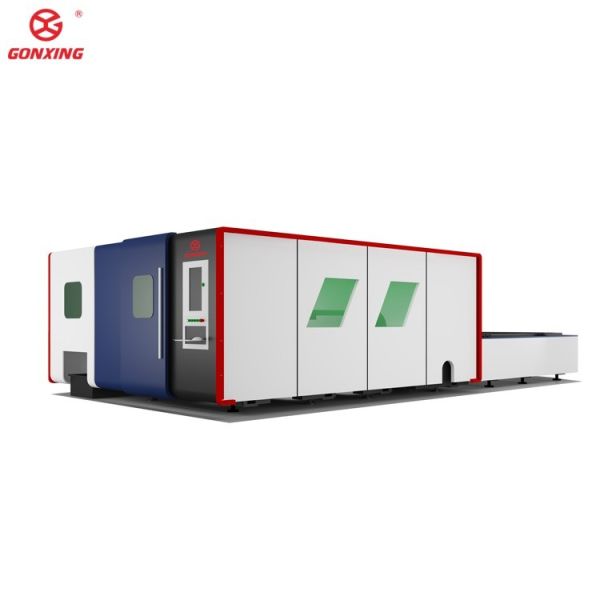 SMC-Japan N2 Control Valve 6500 KG Weight Full Covered Fiber Laser Cutting Machine GXLaser 3015 for and Accurate Cutting