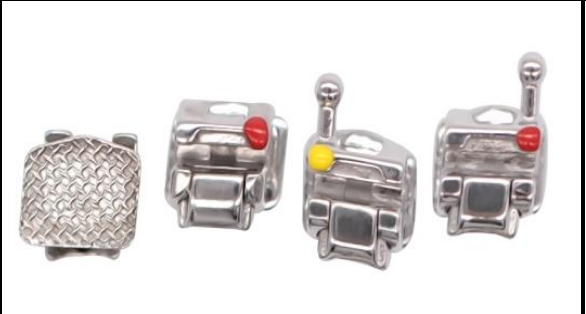 Manual Power Source Orthodontic Brace Bracket For Roth Prescription Treatment