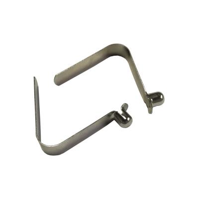 Bouton poussoir en métal d'auvent clip à ressort le service réglable 4.85mm en forme de V d'OEM
