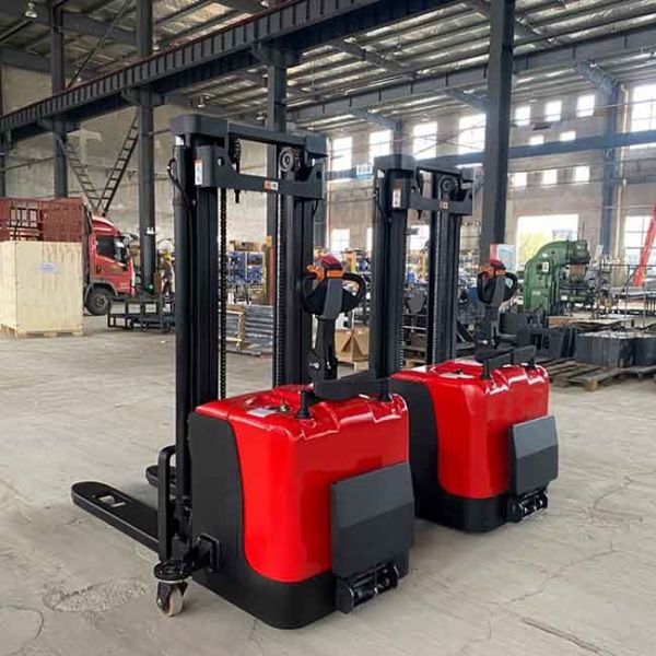 2500kg Electric Stacker 2 Stage 3.0m Mast Counterbalanced Stacker