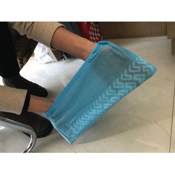 35GSM 30GSM Disposable Shoe Covers , polypropylene Cleanroom Shoe Cover