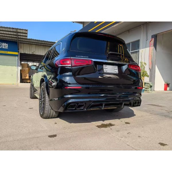 Maybach GLS600 Mercedes Benz Body Kit LD Style Front Car Bumper Lip Kit Widebody
