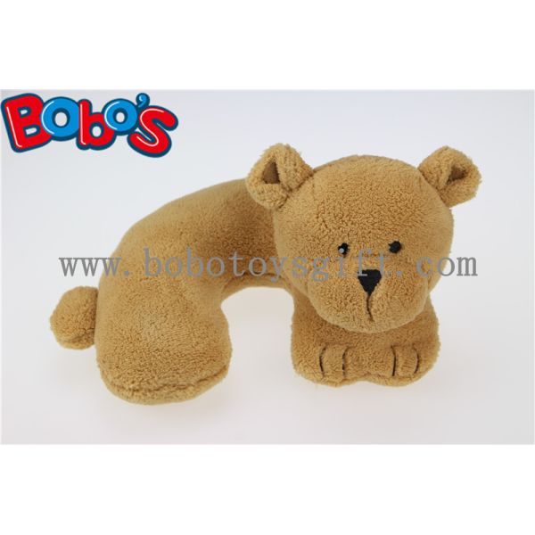 3D Neck Rest Pillow Baby Kids Car Seat Plush Soft Toy Travel Bear