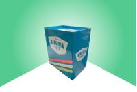 Exhibición de encargo del compartimiento de la descarga de la cartulina para promover el apilador de la caja de la cerveza