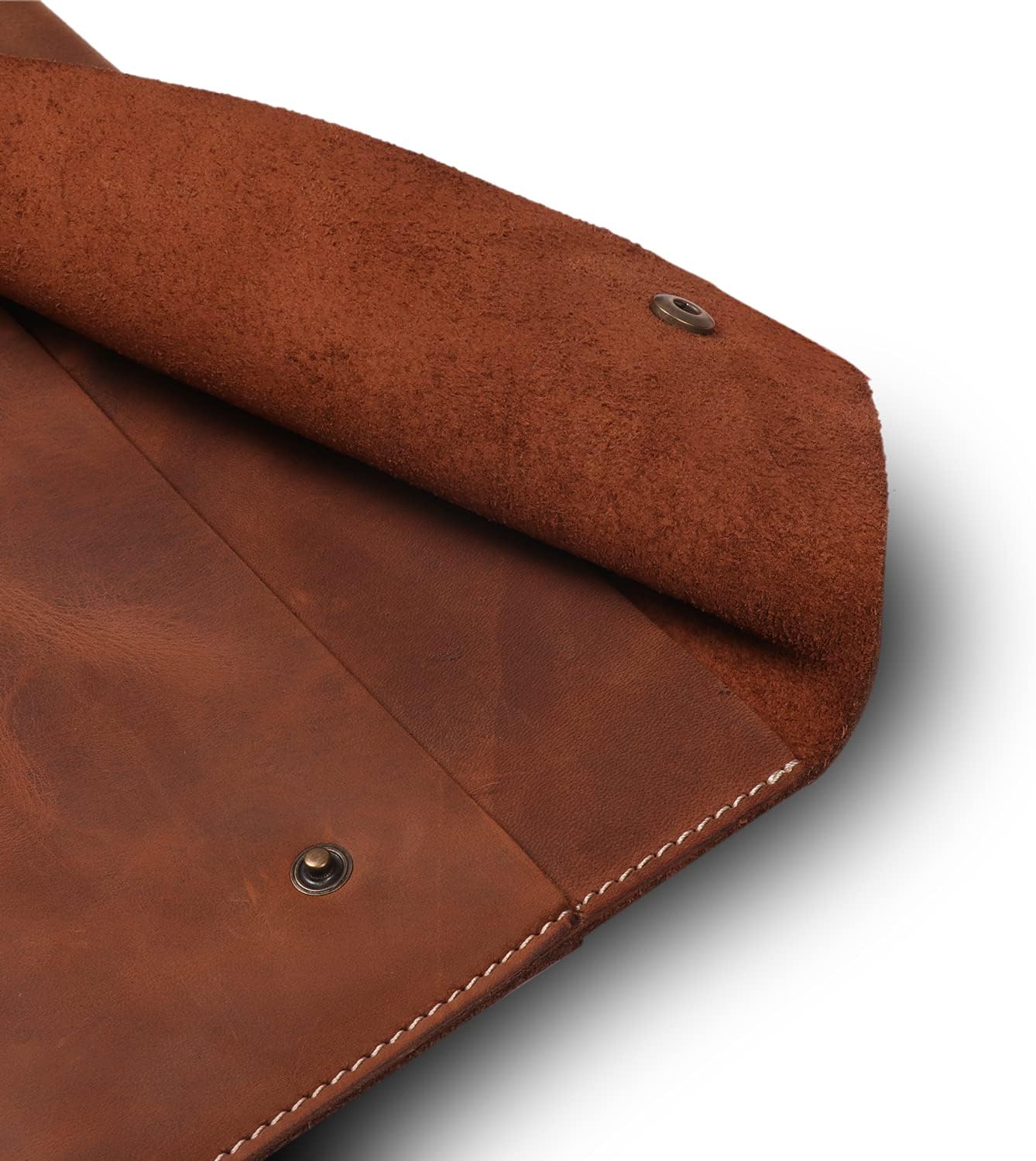 Top Grain Leather Bag Laptop Sleeve for MacBook Pro Air 14 13 Inch Genuine Leather Laptop Bag for M2 M4 Tablets Computers