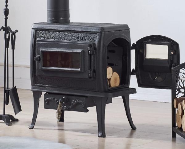 American Style Wood Burning Real Fire Fireplace European Style Retro Cast Iron Wood Burning Heater Household Heater