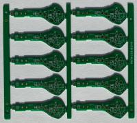 10 Layer 1.6mm High Density PCB Impedance Gold For Security Equipment