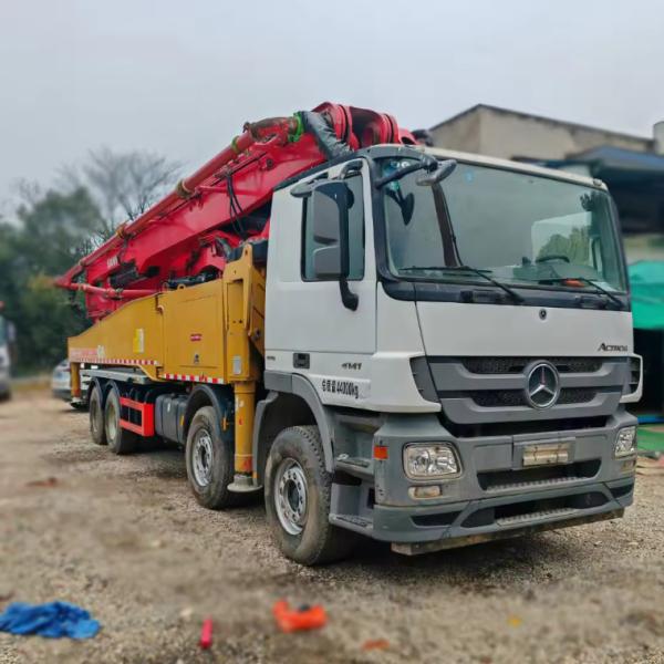 2020 2021 2022 Second Hand 62m Sany Concrete Boom Pump with Beton Chassis