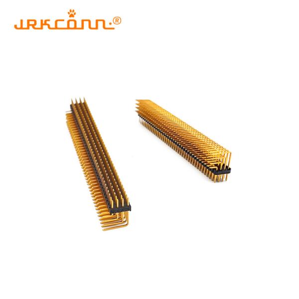 1.27MM RAピンヘッダーコネクタ 4列 右角 2mm 女性ヘッダー