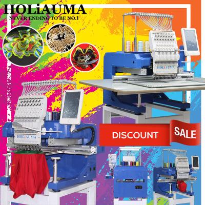 HOLiAUMA 15 colors embroidery machine single head with embroidery machine parts HO1501N china best embroidery machine fo