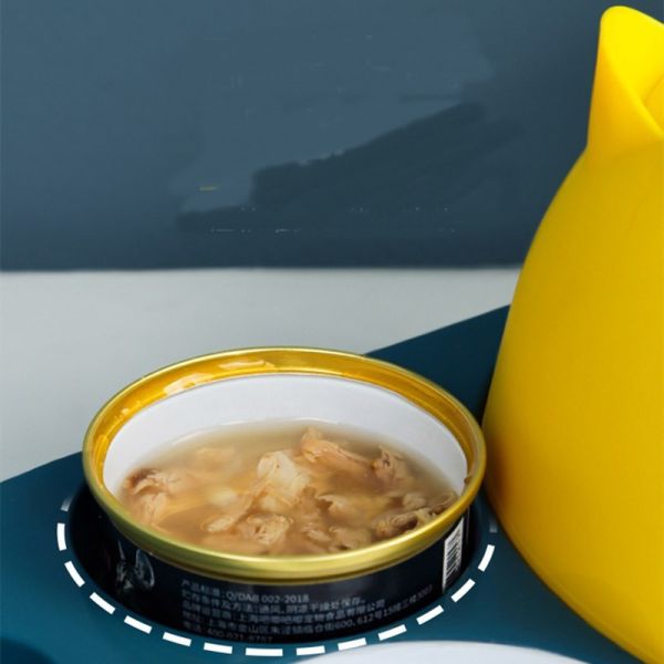 Cat Bowl Ceramic Bowl Protects Cervical Vertebrae Automatic Drinking Oblique Mouth Cat Bowl Against Overturning