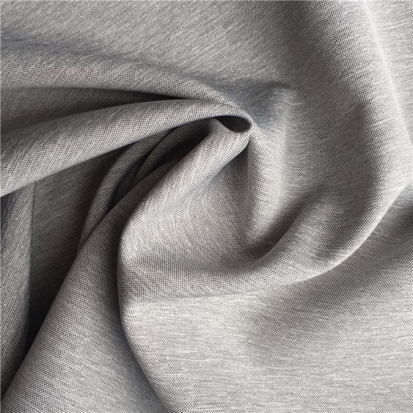 150D Fine Plain Cationic Two-Tone Bamboo Slub Style Mini Matt Fabric for Shirts Summer Clothing