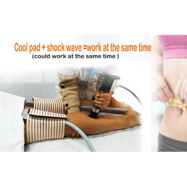 Тело 2 в 1 Cryolipolysis уменьшая терапию Cryo терапией ударной волны машины