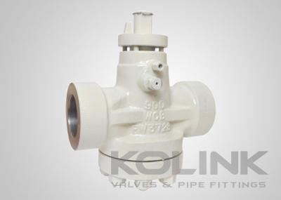 Threaded Plug Valve Cast Steel Pressure Balanced Lubricated 2-24 Inch
