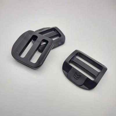 Garment Half Round Plastic Tri Glide Buckle 50mm Plastic Fasteners For Straps