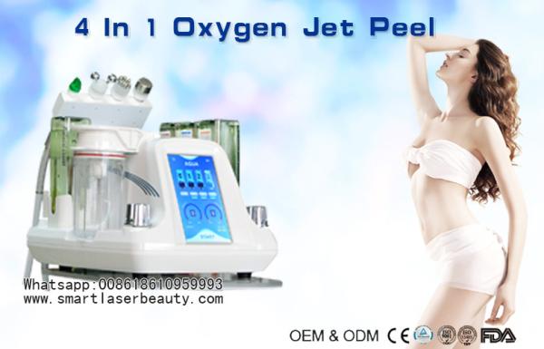 Water Oxygen Jet Peel Machine With Ultrasound / RF / BIO