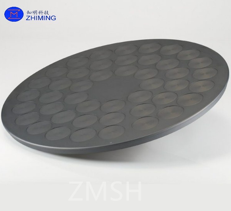 Customized SiC Tray:CVD SiC SSiC Flat grooved High thermal conductivity Low coefficient of thermal expansion