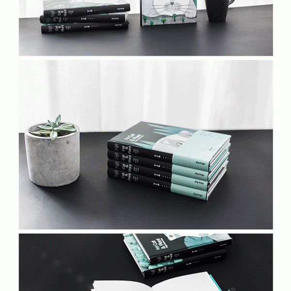 Personalized Custom A5 PU Leather Cover Dotted Notebook with Elastic Band and Dot Grid