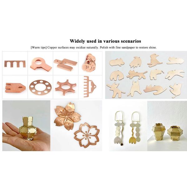 Настраиваемый длинный медный плоский стержень C110 0,5 мм х 30 мм х 400 мм для механического оборудования