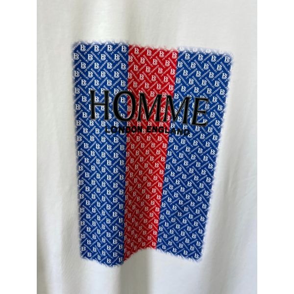 Crew Neck Embroidered T-shirt | 3D Letter & Pattern Design Luxury Round Neck Men's T-Shirt Jersey Manufacture