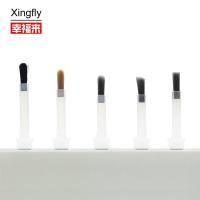 Pinceau à ongles fin personnalisé Dupont à double face fibre de nylon