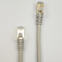 cobre livre 10G SSTP do oxigênio do cabo da rede do protetor de 6.0mm 28AWG CAT5E