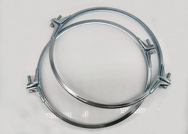Anel de tração rápido galvanizado 300mm da braçadeira de tubulação do aço carbono