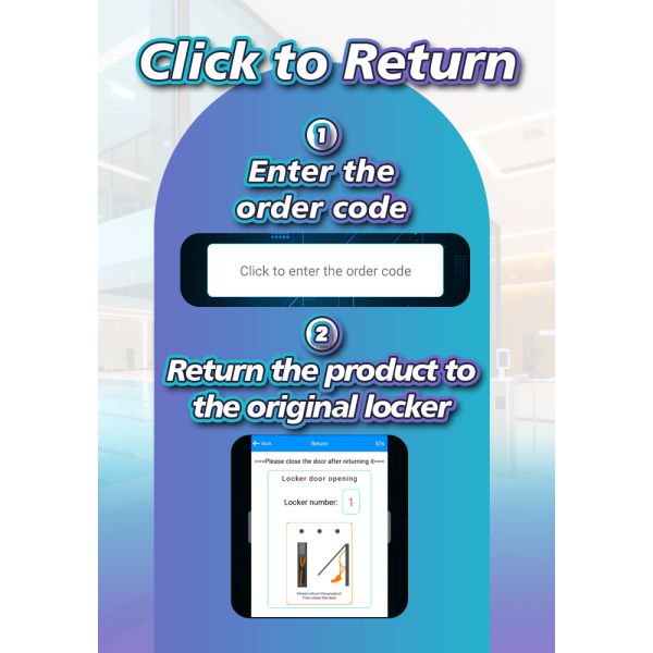 Smart Swimming Gear Locker Vending Machine for Pools & Aquatic Centers — Self-Service Rental & Retail for Goggles, Swim Caps