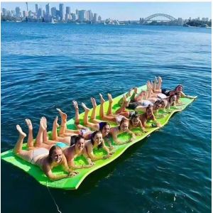 13x5 Feet Water Floating Mat Easy Roll XPE Foam Swimming Pad Mattress