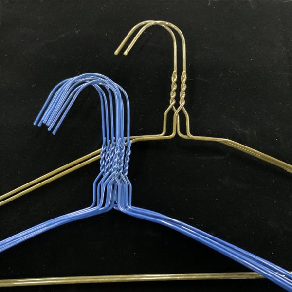 40.5cm 1.9mm Wire Suit Hanger For Dry Cleaner Cold Weather Cloth 10.5kgs Per Box