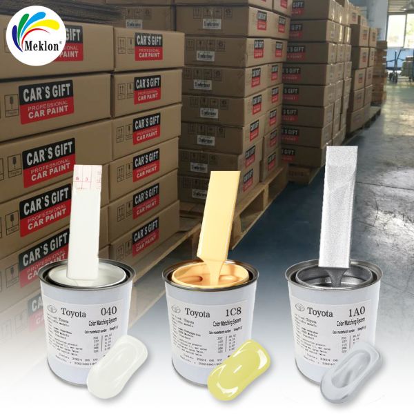 Toyota 1C8 de alta qualidade Pólvora de prata de pintura de carro Tempo de secagem 2-3 horas