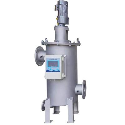 Pressão nominal 1.0Mpa Filtro de líquido com capacidade de autolimpeza automática completa