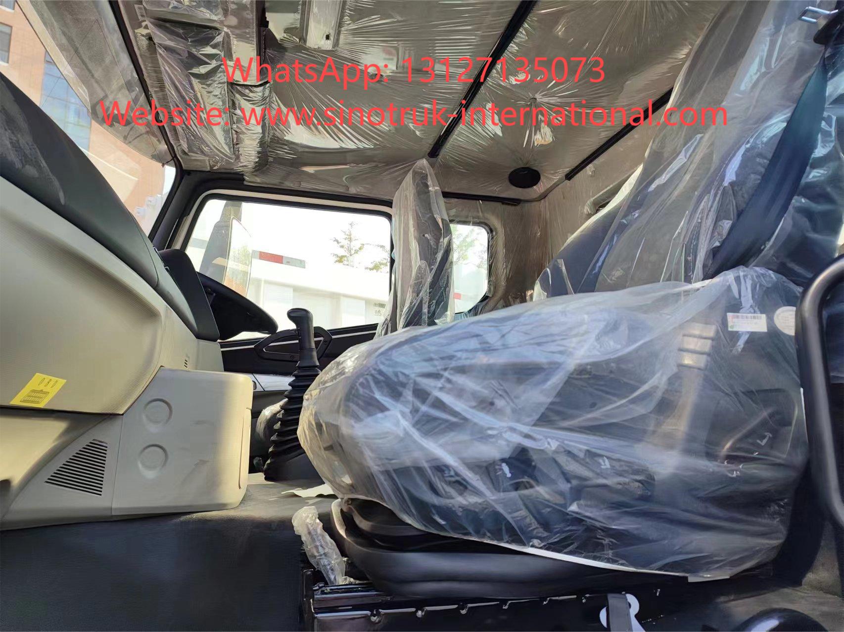 HOWO RHD 6*4 12CBM Белый микшерный грузовик Высокая лошадиная мощность 380 л.с. Высокоэффективный итальянский микшерный бак