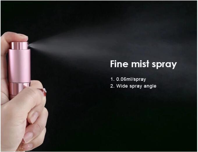 Атомизатор духов мини черноты 8ml Refillable