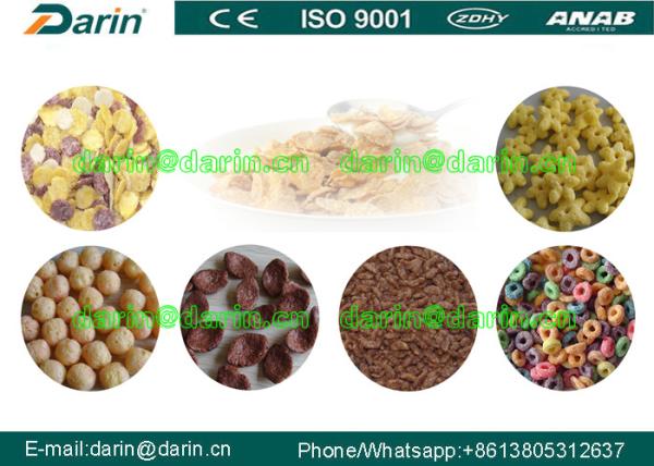 Continuous , automatic Corn Flakes Processing Line , bulking machine