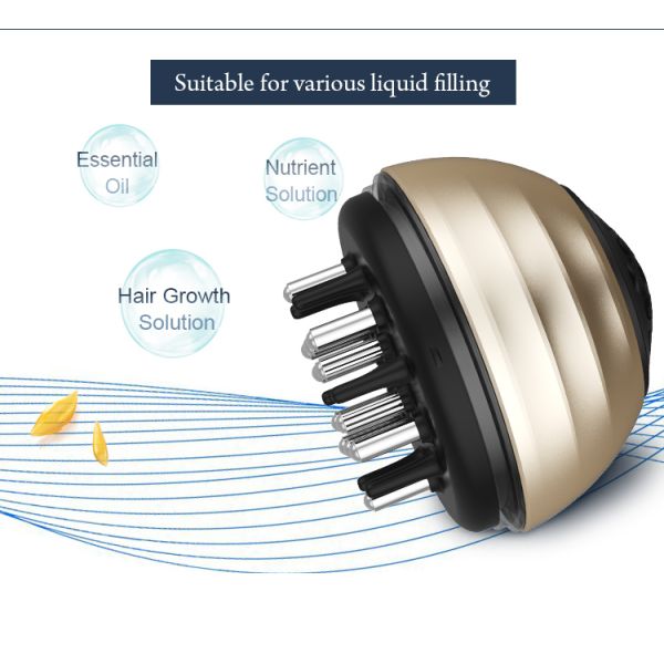 Hair Growth Root Applicator with 625nm Red Light Wave and Microcurrent Technology