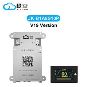 Jikong B1a8s10p BMS Heat Canbus 4s 5s 6s 7s 8s 12V 24V Battery with 1A Active Balance BMS LiFePO4 Li-ion Lto