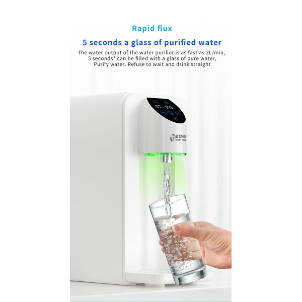 Kitchen Tap Water Purifier Dispenser With Ro System 3000L