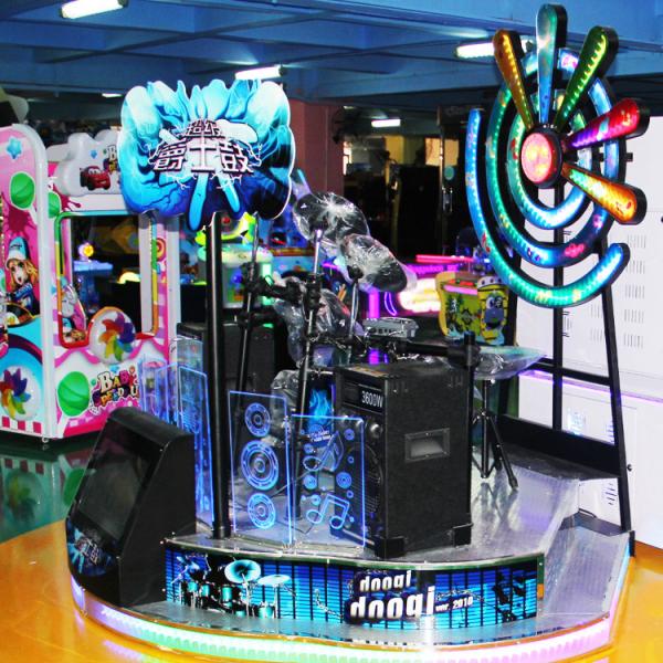 ジャズ ドラム電子音楽のアーケード・ゲーム機械ドラム ゲーム・マシン
