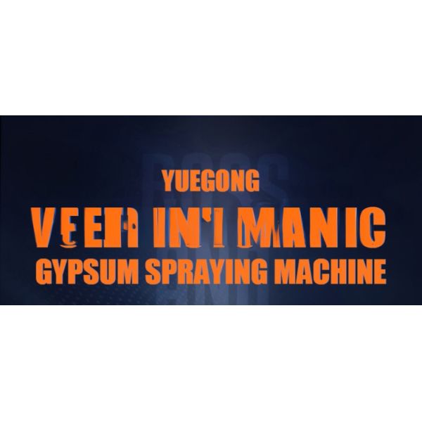 Professional Gypsum Mortar Spray Equipment 220kg Automatic Plaster Spray Machine