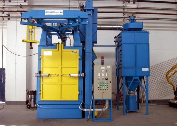 Full Automatic Carbon Steel Fittings Shot Blasting Machine Ф0.3 - 2.5 Shot / Pill