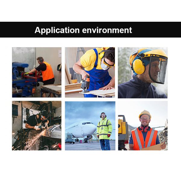 EM105 ABS Материал Экономическая безопасность Ушная труба, необходимая для снижения промышленного шума